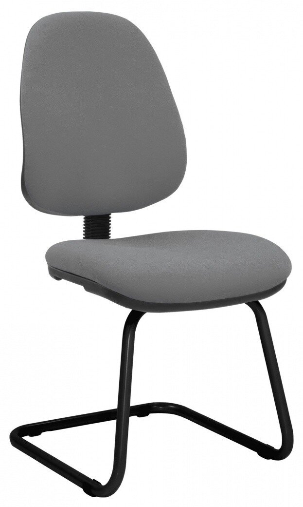 Elite Start Upholstered Cantilever, Office Chairs Without Arms