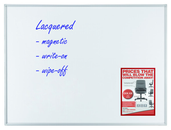 Franken Premiumline Magnetic Whiteboard - 1800 x 1200mm