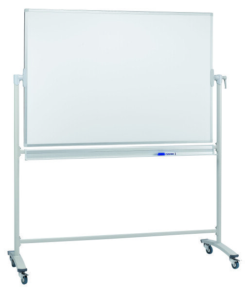Franken Mobile Revolving Magnetic Whiteboard - 1500 x 1200mm