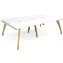 Dams Fuze Double Back To Back Desks - 2400 x 1600mm