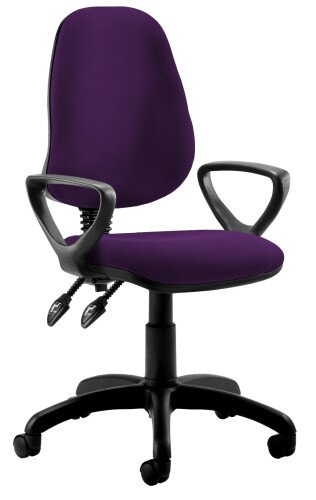 Dynamic Eclipse Plus 2 Chair Bespoke Fabric with Loop Arms