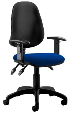 Dynamic Eclipse Plus 3 Lever Bespoke Seat Operator Chair with Adjustable Arms