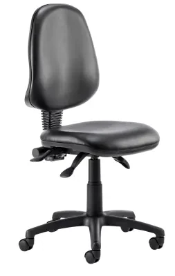 Dynamic Eclipse 3 Black Vinyl Operator Chair