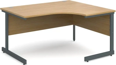 Dams Desk - Single Cantilever Legs
