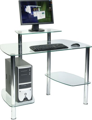 Teknik Glacier Home Desk - (w) 1090mm x (d) 590mm