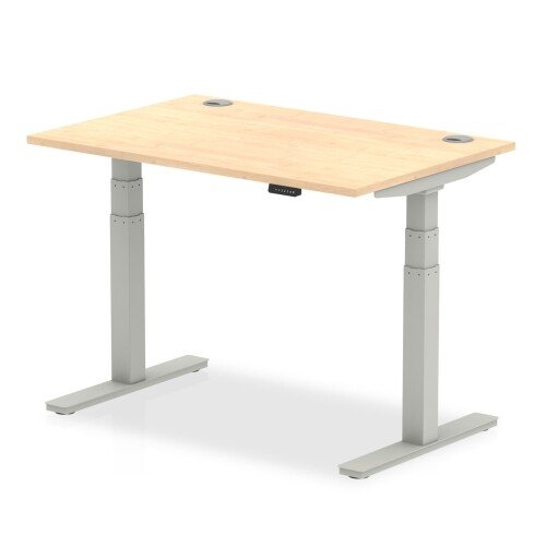 Dynamic Air Height Adjustable Desk with Cable Port - (w) 1200mm x (d) 800mm