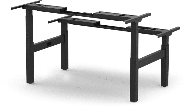 Formetiq Twin Motor Sit-stand Bench Desk Frame - Black