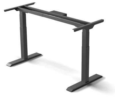 Formetiq Twin Motor Sit-stand Single Desk Frame, Black