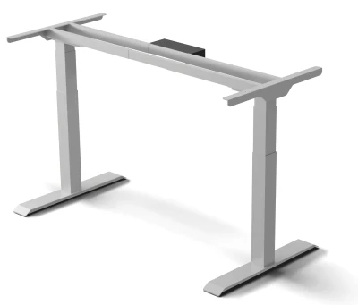 Formetiq Twin Motor Sit-stand Single Desk Frame, Silver