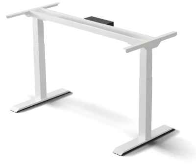 Formetiq Twin Motor Sit-stand Single Desk Frame, White
