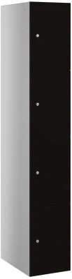 Probe BuzzBox Four Compartment Satin Effect Locker - 1780 x 305 x 390mm
