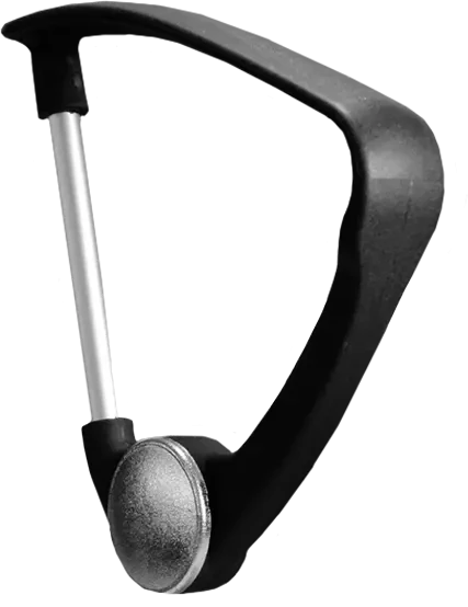Nautilus Hoop Arms With Satin Back Post - Pair