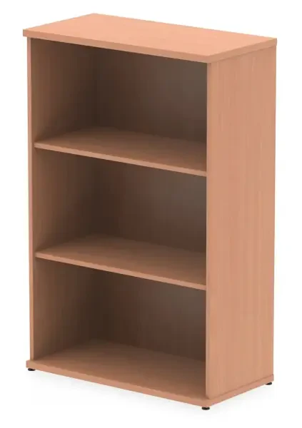 Dynamic Impulse Bookcase 1200mm High - Beech
