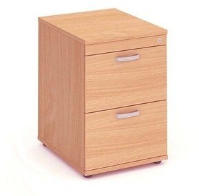 Dynamic Impulse Filing Cabinet - 2 Drawer - Beech