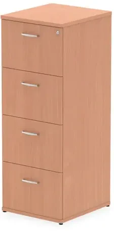 Dynamic Impulse Filing Cabinet - 4 Drawer - Beech