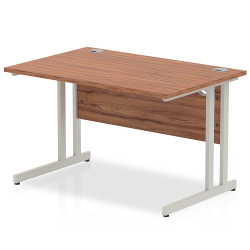 Dynamic Rectangular Desk with Twin Cantilever Legs - (w) 1200mm x (d) 800mm