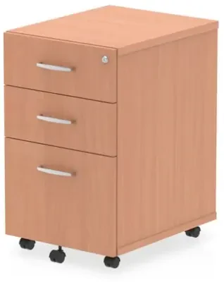 Dynamic Under Desk 3 Drawer Tall Mobile