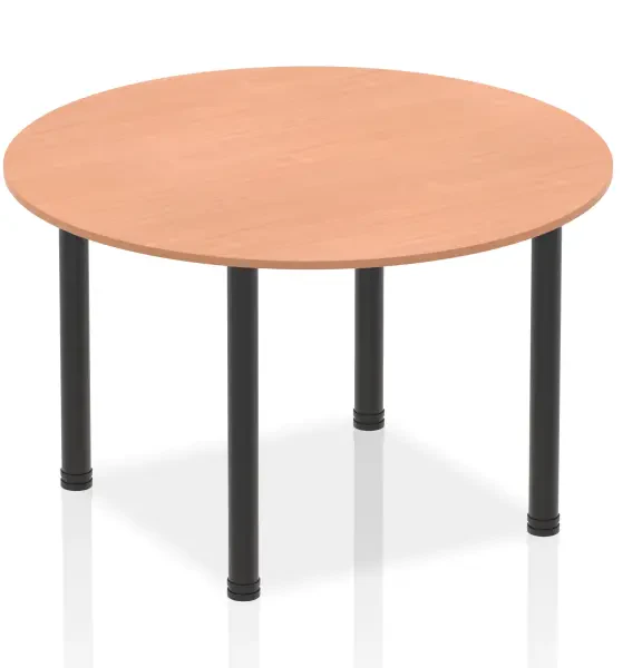 Dynamic Impulse Round Table - 1200mm - Beech