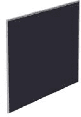 Elite Floor Standing System Fabric Screen - Width 1773 x Height 1500mm