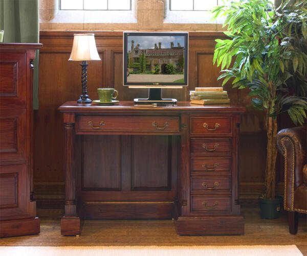 La Roque Single Pedestal Computer Desk