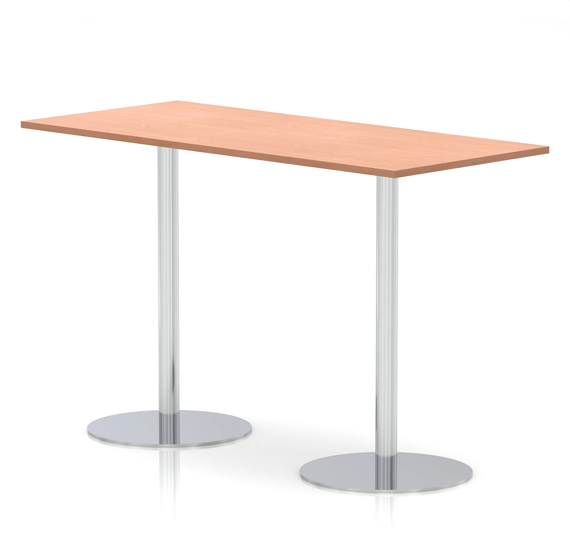 Dynamic Italia Rectangular Table 1145mm High - Office Furniture Direct