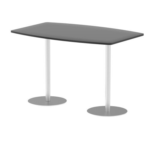 Dynamic Italia High Gloss Table 1145mm High - (w) 1800mm x (d) 1200mm - Black