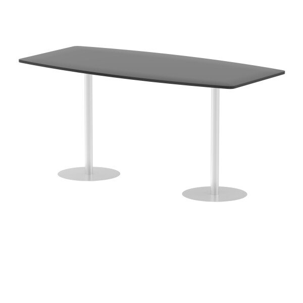Dynamic Italia High Gloss Table 1145mm High - 2400 x 1200mm - Black