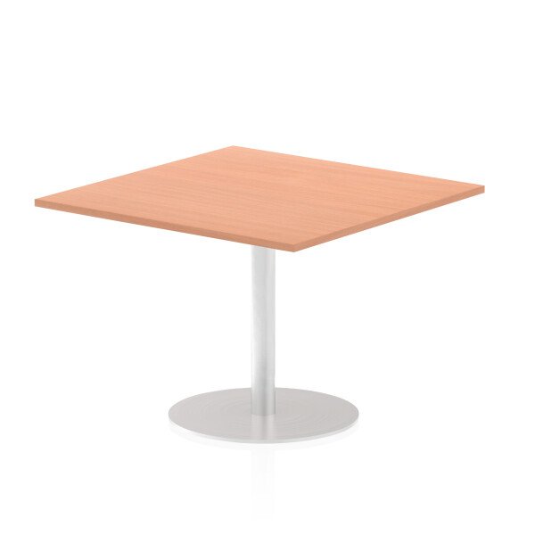 Dynamic Italia Square Table 725mm High - 1000 x 1000mm - Beech