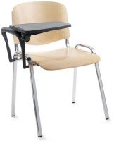 Dynamic ISO Beech Chair with Writing Tablet (Min Qty 4)