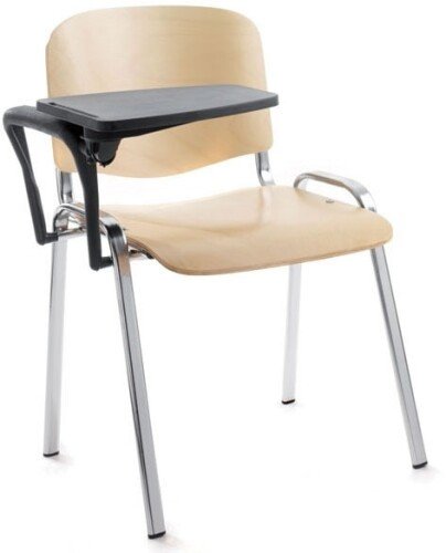 Dynamic ISO Beech Chair with Writing Tablet (Min Qty 4)