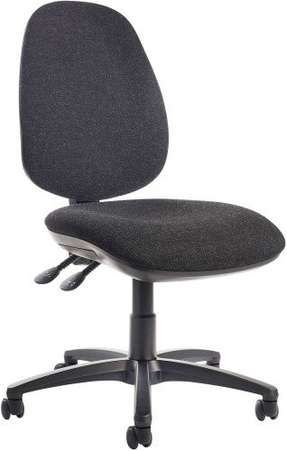 Dams Jota Operator Chair with No Arms - Black