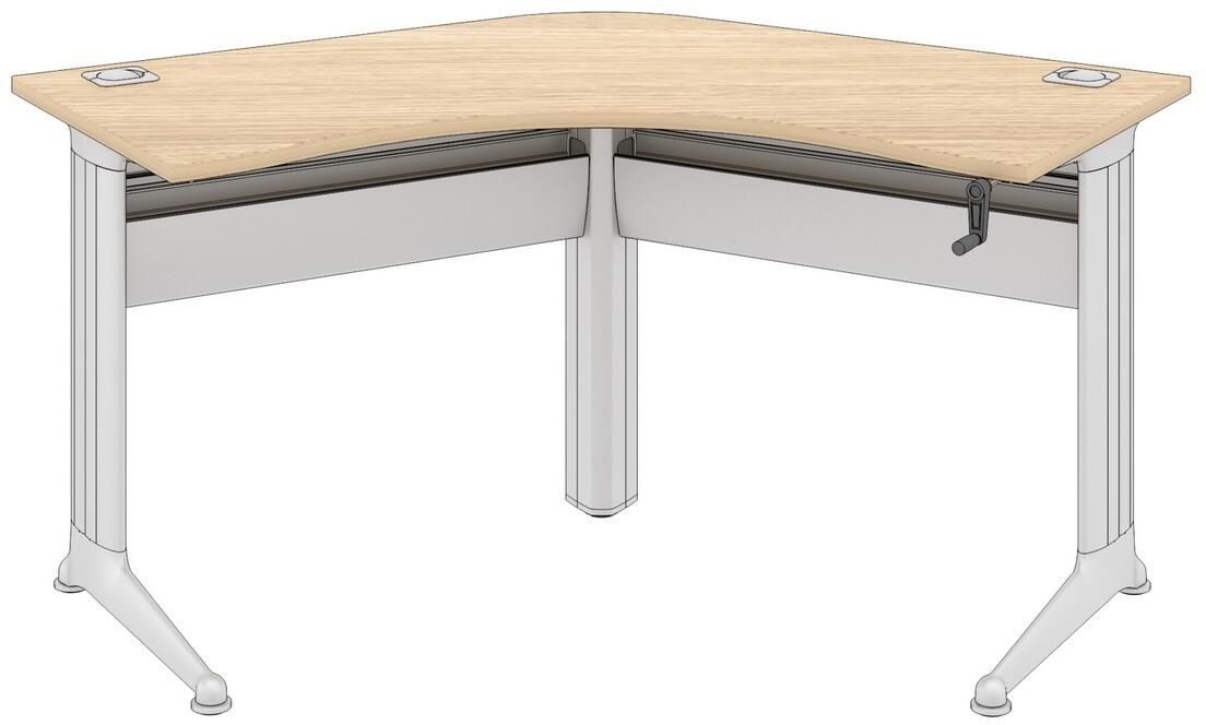 Kassini Height Adjustable 120° Workstation