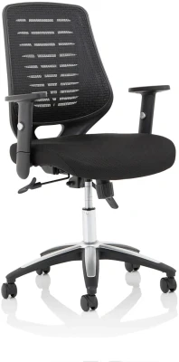 Dynamic Relay Task Operator Chair with Adjustable Arms