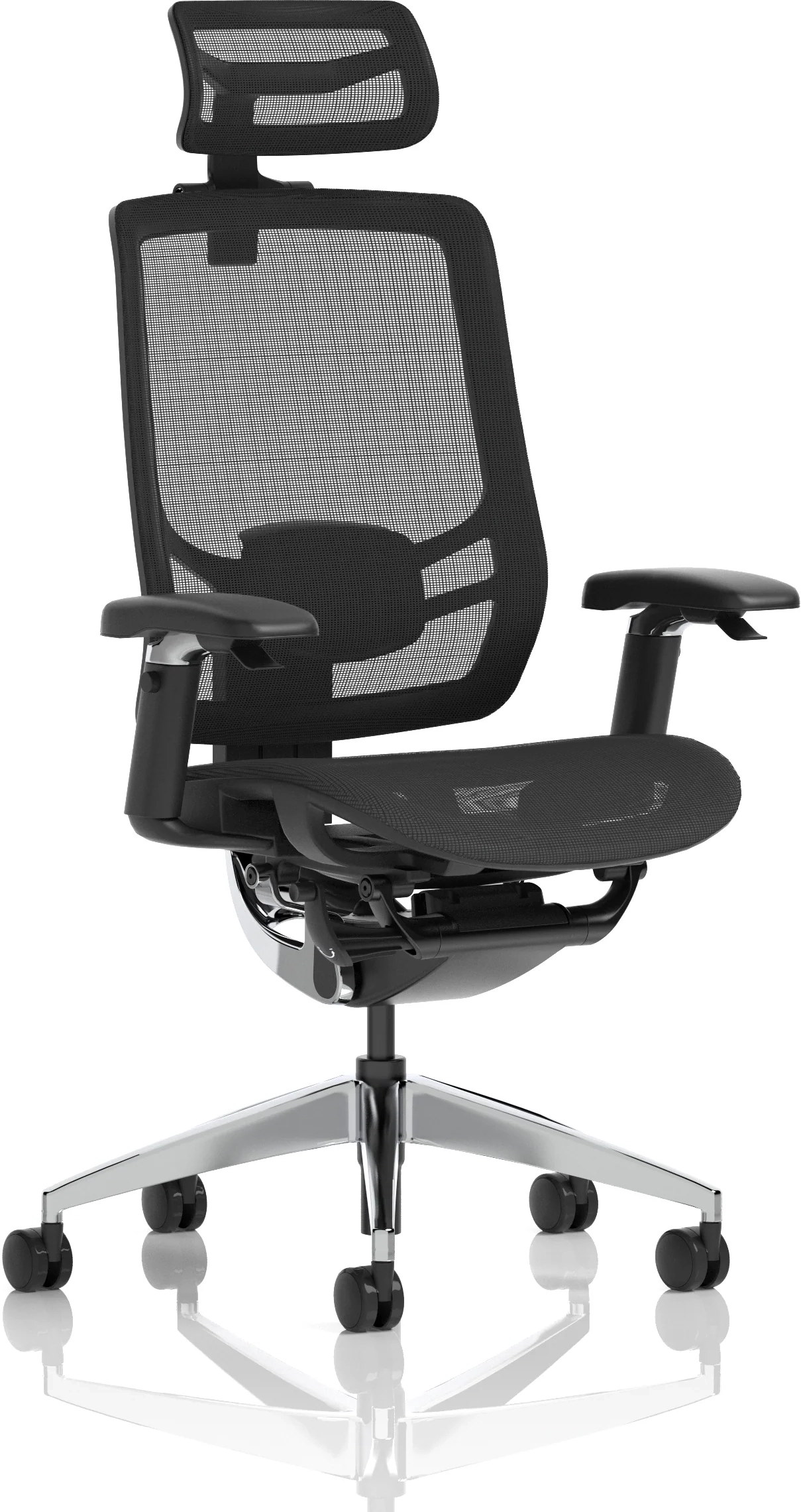 Dynamic Ergo Click Mesh with Headrest - Office Furniture Direct