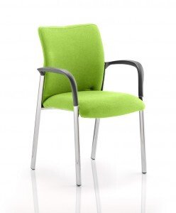 Dynamic Academy Bespoke Fabric Back and Seat Chair with Arms