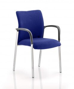 Dynamic Academy Bespoke Fabric Back and Seat Chair with Arms