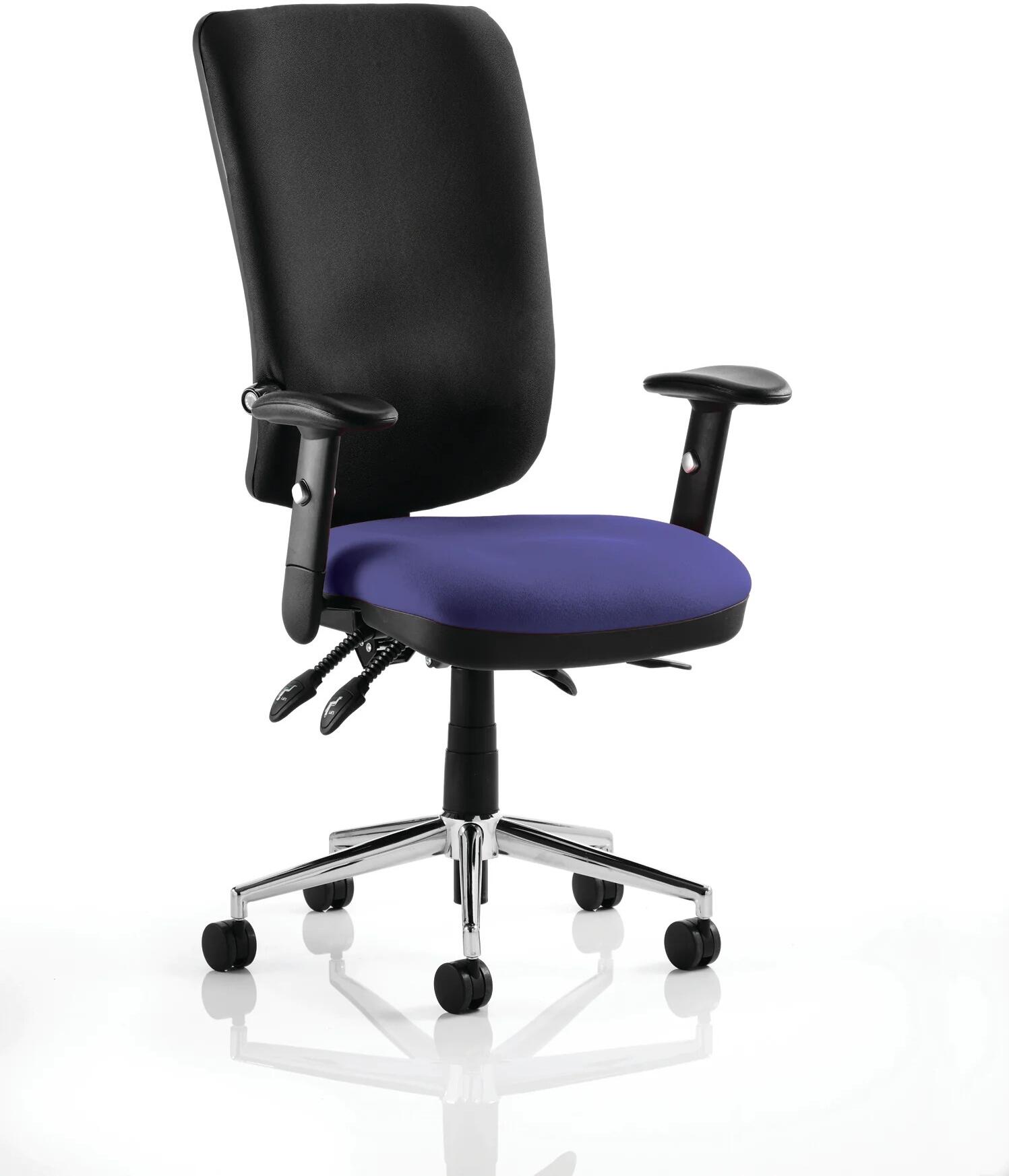 Dynamic Chiro Bespoke Seat Operator Chair for Posture Support Office Furniture Direct