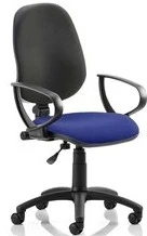 Dynamic Eclipse Plus 1 Lever Bespoke Seat Operator Chair with Fixed Arms