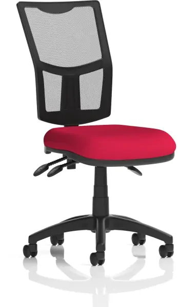 Dynamic Eclipse Plus 3 Lever Bespoke Task Operator Chair - Bergamot Cherry
