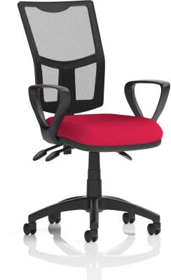 Dynamic Eclipse Plus Iii Lever Bespoke Task Operator Chair with Loop Arms
