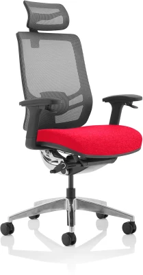 Dynamic Ergo Click Ergonomic Chair with Headrest