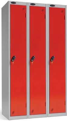 Probe Single Door Nest of 3 Steel Locker - 1780 x 915 x 305mm