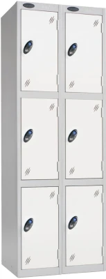 Probe Three Door Nest of 2 Steel Lockers