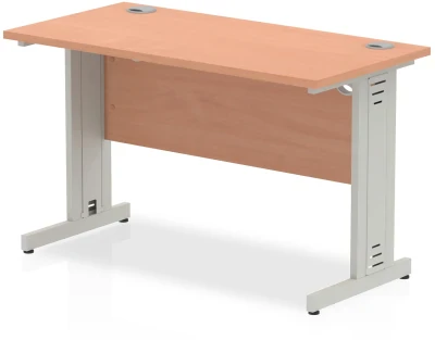 Dynamic Impulse Rectangular Desk with Cable Managed Legs - 1200mm x 600mm