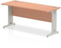 Dynamic Impulse Rectangular Desk with Cable Managed Legs - 1600mm x 600mm