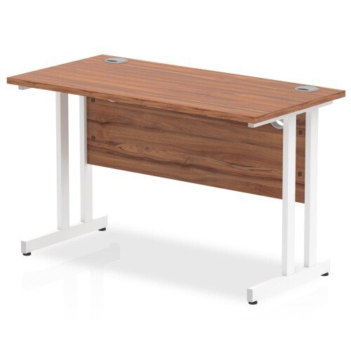 Dynamic Rectangular Desk with Twin Cantilever Legs - (w) 1200mm x (d) 600mm