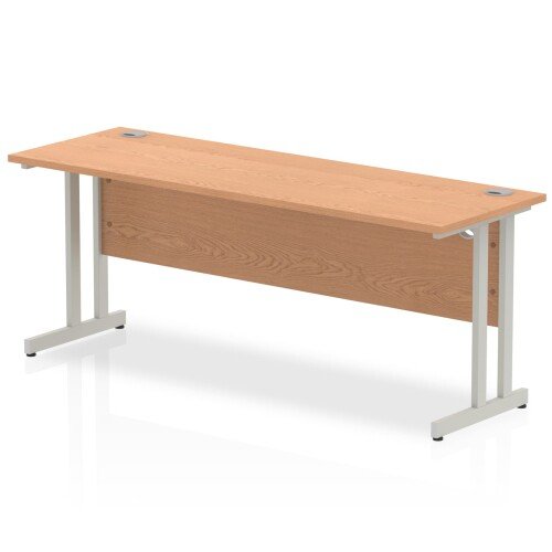 Dynamic Rectangular Desk with Twin Cantilever Legs - (w) 1800mm x (d) 600mm