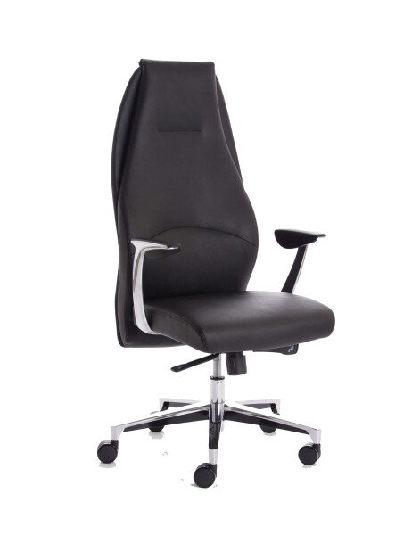 Dynamic Mien Executive Bonded Leather Chair - Black