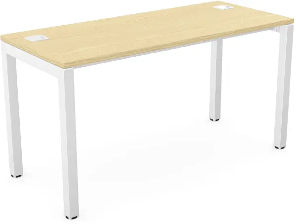 Elite Matrix+ - Rectangular Desk - (W) 1400mm x (D) 600mm x (H) 740mm - Ash