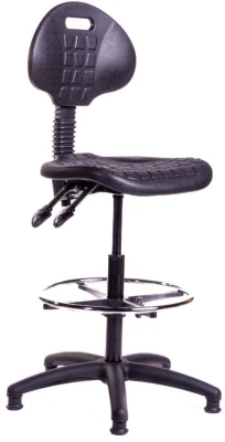 Chilli Polyurethane Draughtsman Chair